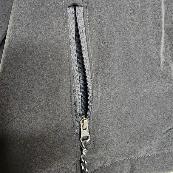 Charles River Men's Black/ Vapor Grey Soft Shell Jacket size 3X - Picture 10 of 14
